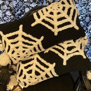 SOLD Spiderweb Pillows
